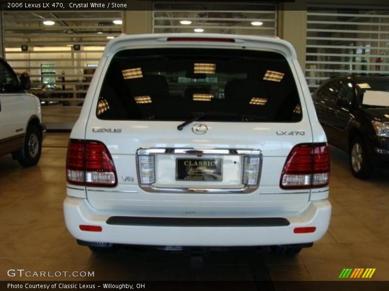 Crystal White / Stone 2006 Lexus LX 470