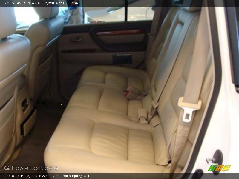 Crystal White / Stone 2006 Lexus LX 470