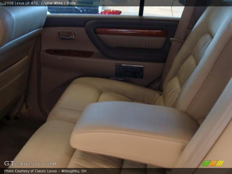 Crystal White / Stone 2006 Lexus LX 470