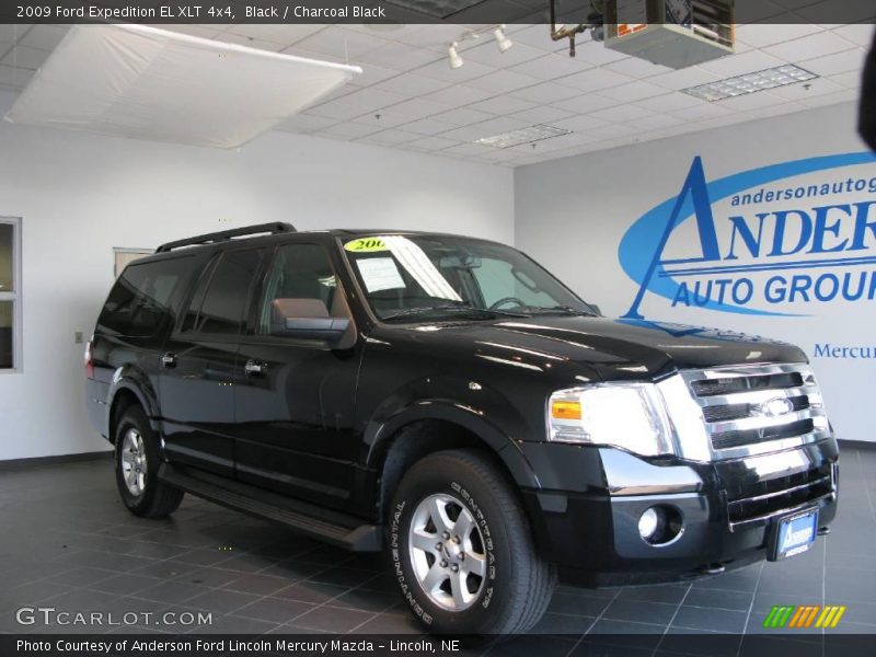 Black / Charcoal Black 2009 Ford Expedition EL XLT 4x4