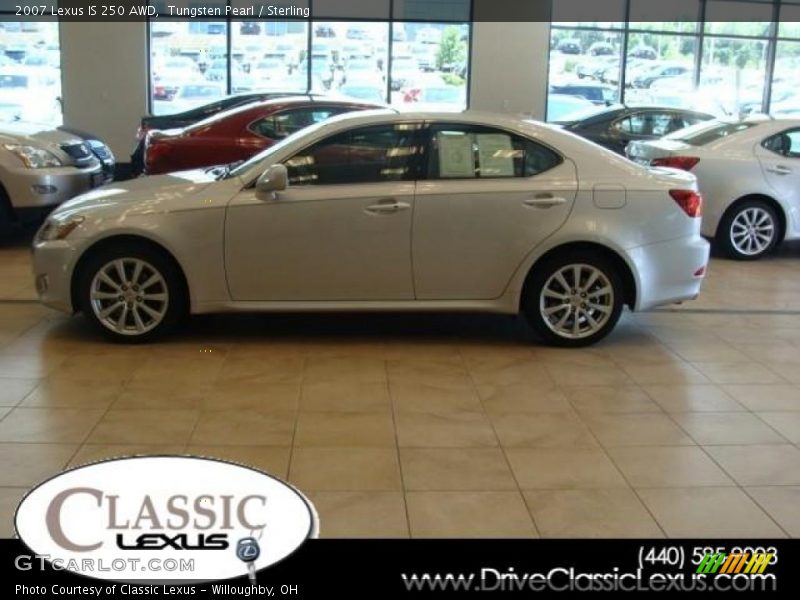 Tungsten Pearl / Sterling 2007 Lexus IS 250 AWD
