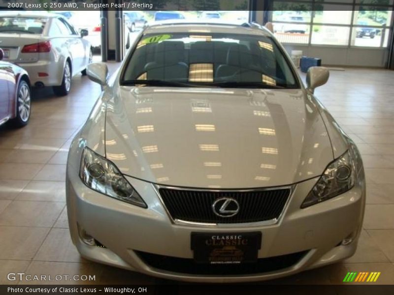 Tungsten Pearl / Sterling 2007 Lexus IS 250 AWD
