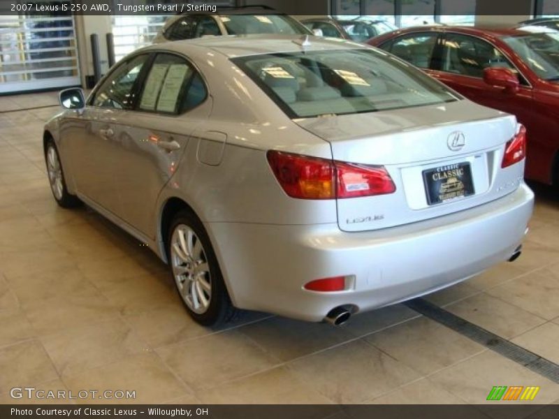 Tungsten Pearl / Sterling 2007 Lexus IS 250 AWD