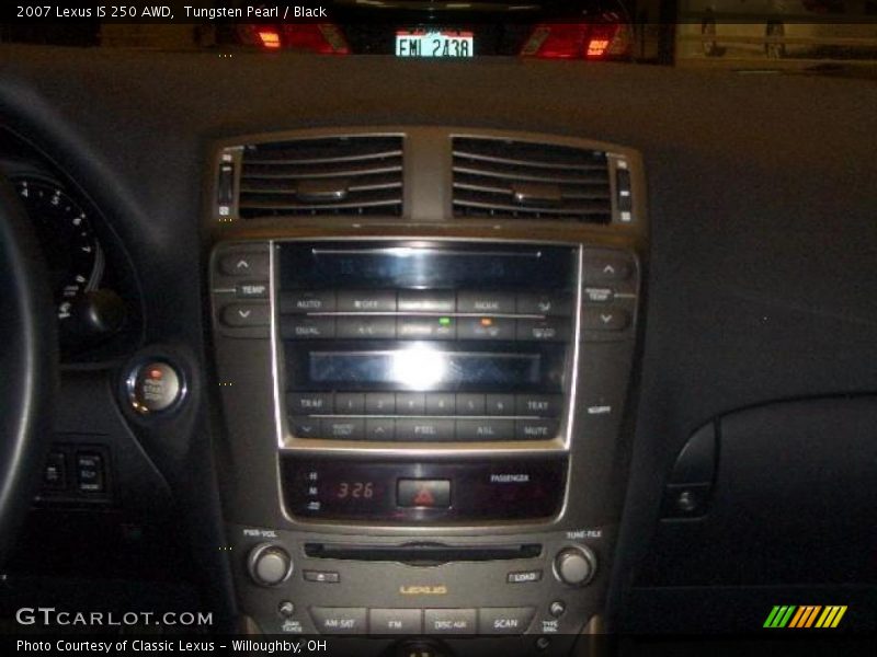 Tungsten Pearl / Black 2007 Lexus IS 250 AWD