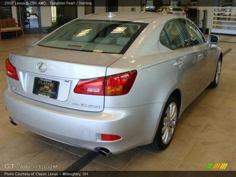 Tungsten Pearl / Sterling 2007 Lexus IS 250 AWD