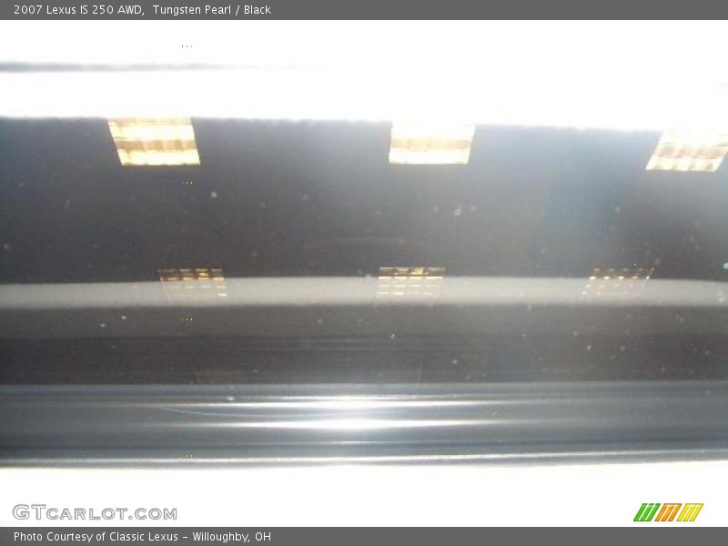 Tungsten Pearl / Black 2007 Lexus IS 250 AWD