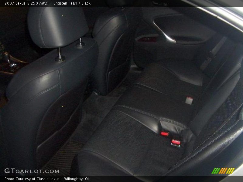 Tungsten Pearl / Black 2007 Lexus IS 250 AWD