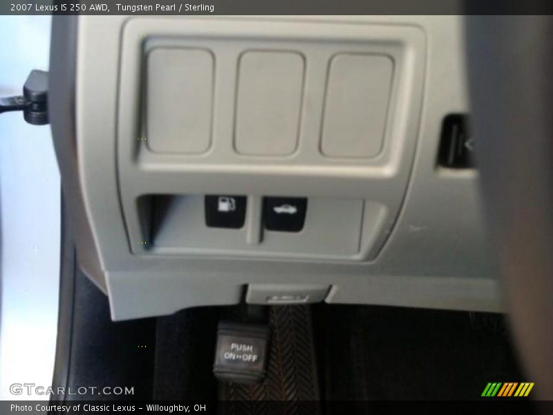 Tungsten Pearl / Sterling 2007 Lexus IS 250 AWD
