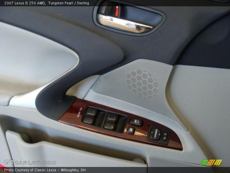 Tungsten Pearl / Sterling 2007 Lexus IS 250 AWD