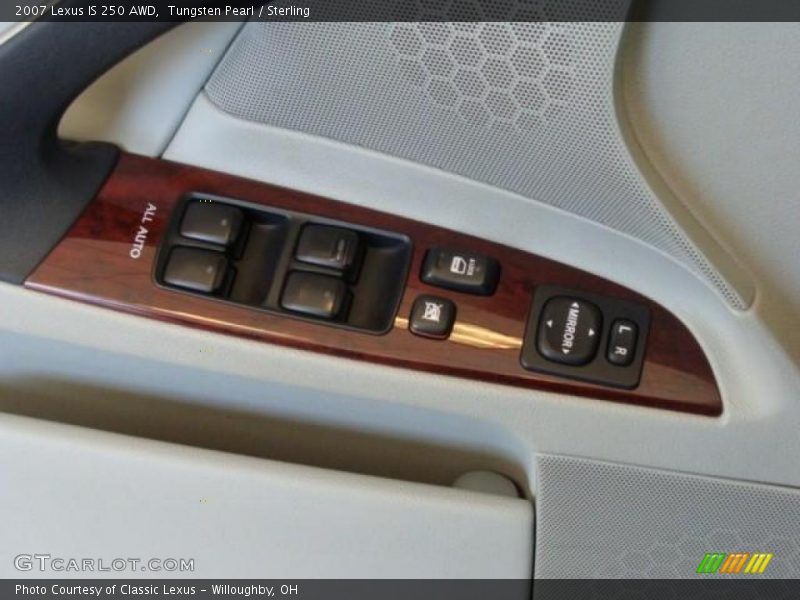 Tungsten Pearl / Sterling 2007 Lexus IS 250 AWD