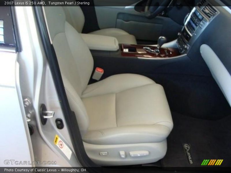 Tungsten Pearl / Sterling 2007 Lexus IS 250 AWD