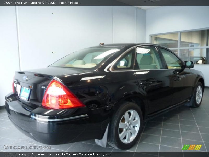 Black / Pebble 2007 Ford Five Hundred SEL AWD