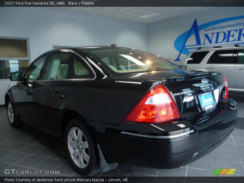 Black / Pebble 2007 Ford Five Hundred SEL AWD