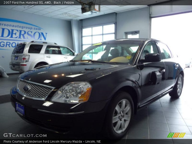 Black / Pebble 2007 Ford Five Hundred SEL AWD