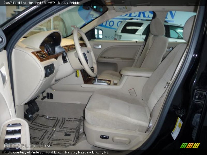 Black / Pebble 2007 Ford Five Hundred SEL AWD