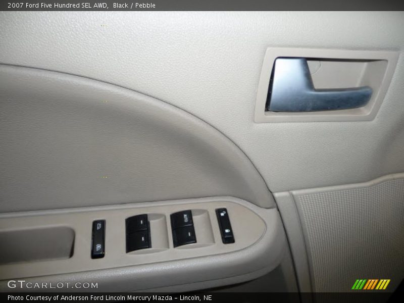 Black / Pebble 2007 Ford Five Hundred SEL AWD