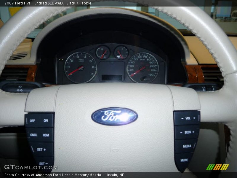 Black / Pebble 2007 Ford Five Hundred SEL AWD