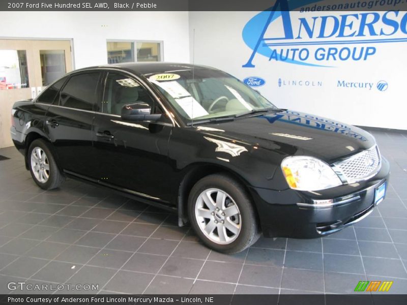 Black / Pebble 2007 Ford Five Hundred SEL AWD