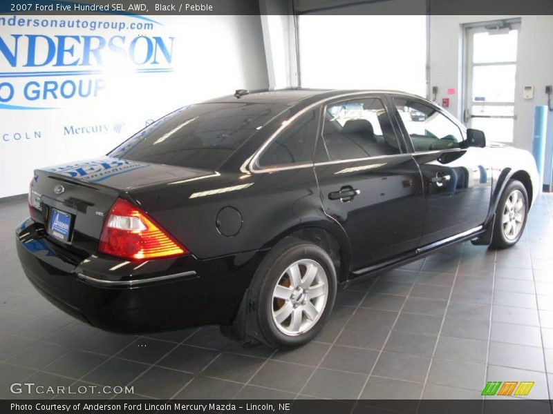 Black / Pebble 2007 Ford Five Hundred SEL AWD