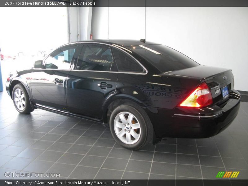 Black / Pebble 2007 Ford Five Hundred SEL AWD