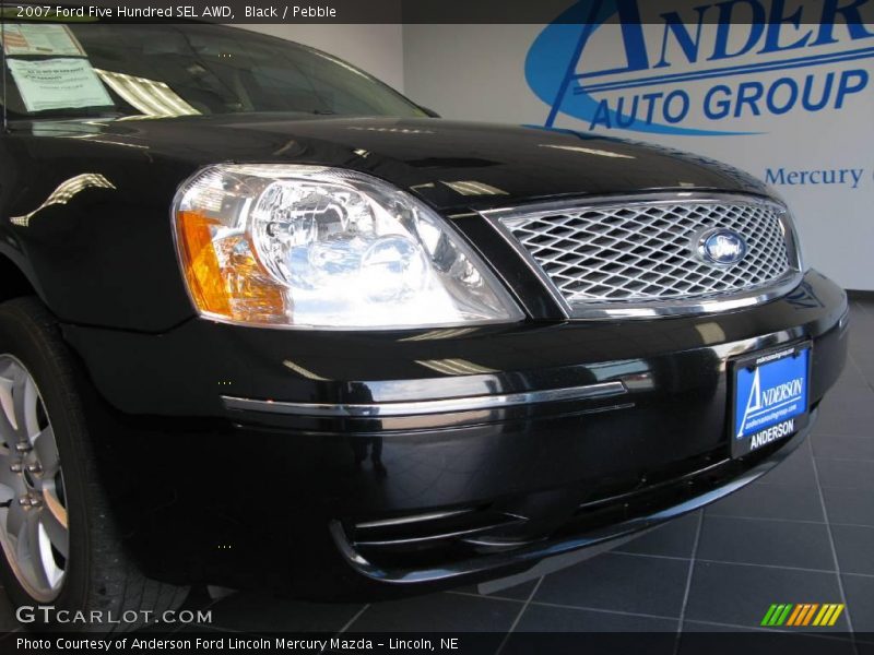 Black / Pebble 2007 Ford Five Hundred SEL AWD