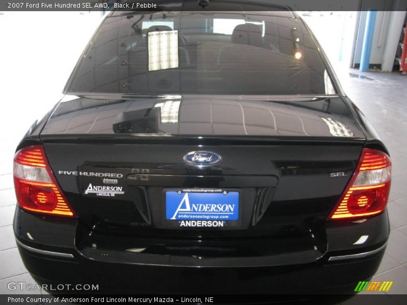 Black / Pebble 2007 Ford Five Hundred SEL AWD