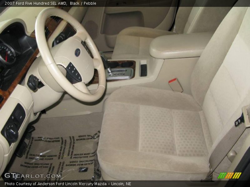 Black / Pebble 2007 Ford Five Hundred SEL AWD