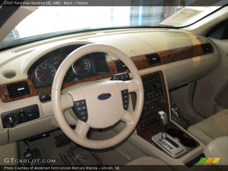 Black / Pebble 2007 Ford Five Hundred SEL AWD
