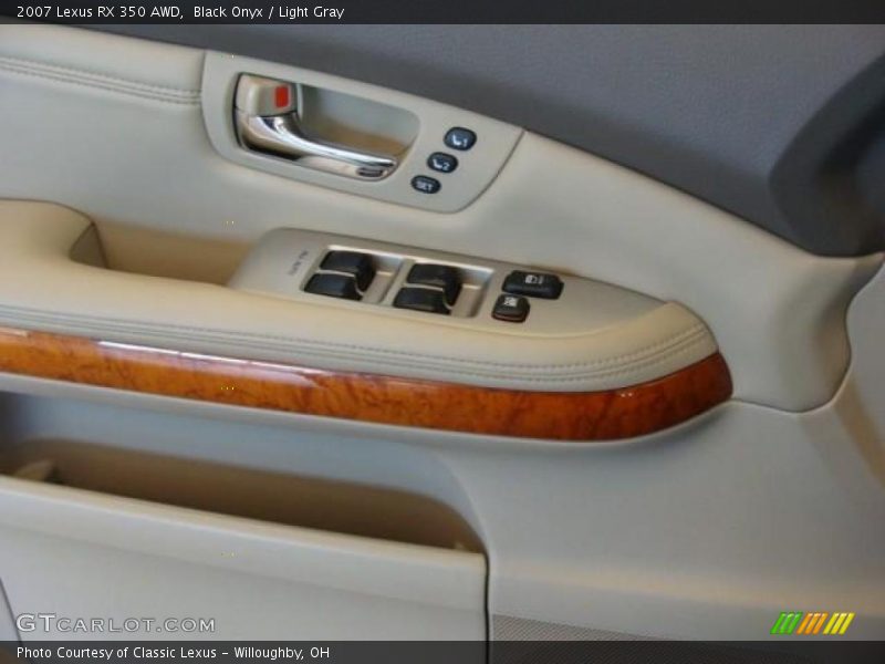 Black Onyx / Light Gray 2007 Lexus RX 350 AWD