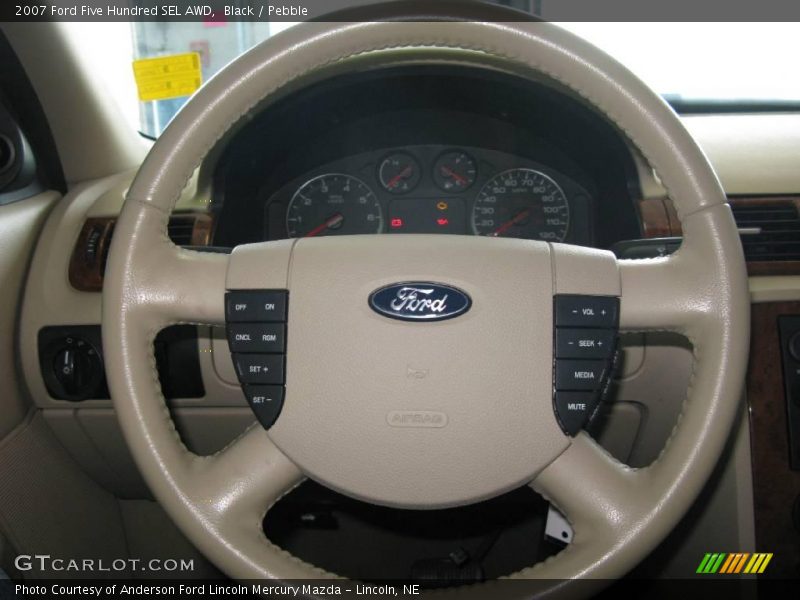 Black / Pebble 2007 Ford Five Hundred SEL AWD