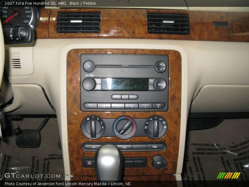 Black / Pebble 2007 Ford Five Hundred SEL AWD