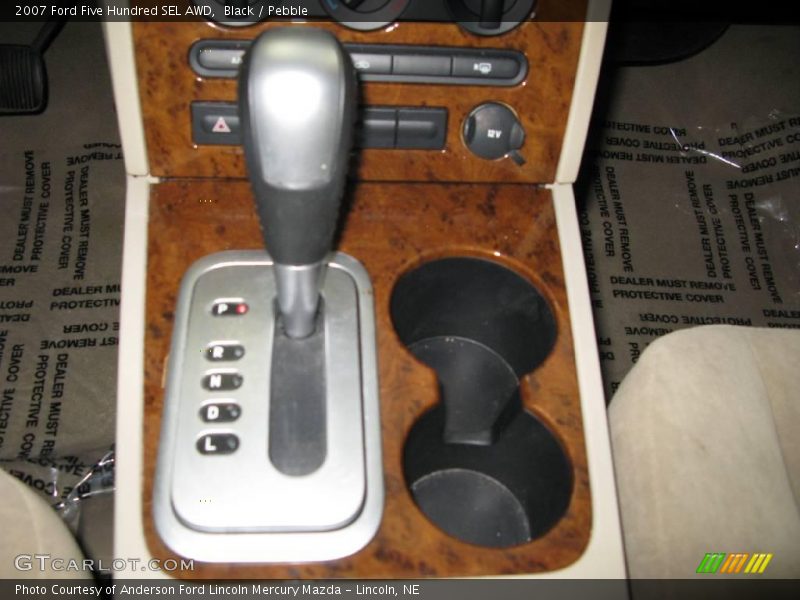 Black / Pebble 2007 Ford Five Hundred SEL AWD