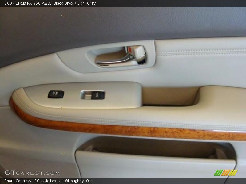 Black Onyx / Light Gray 2007 Lexus RX 350 AWD