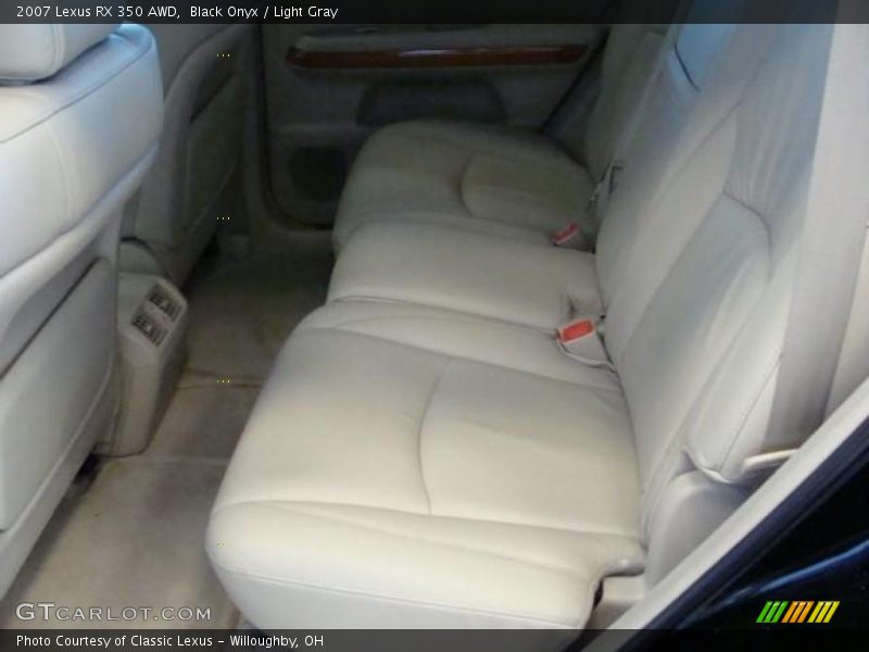 Black Onyx / Light Gray 2007 Lexus RX 350 AWD