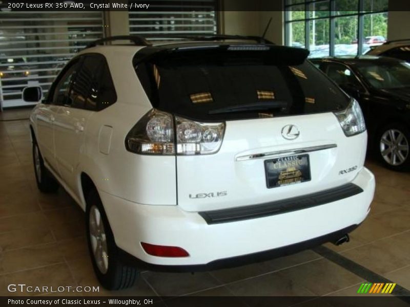 Crystal White / Ivory 2007 Lexus RX 350 AWD