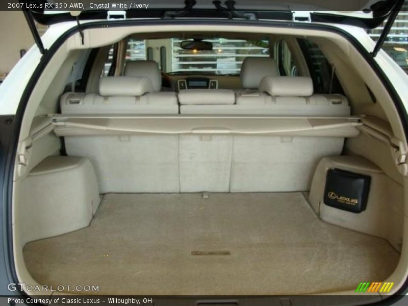 Crystal White / Ivory 2007 Lexus RX 350 AWD