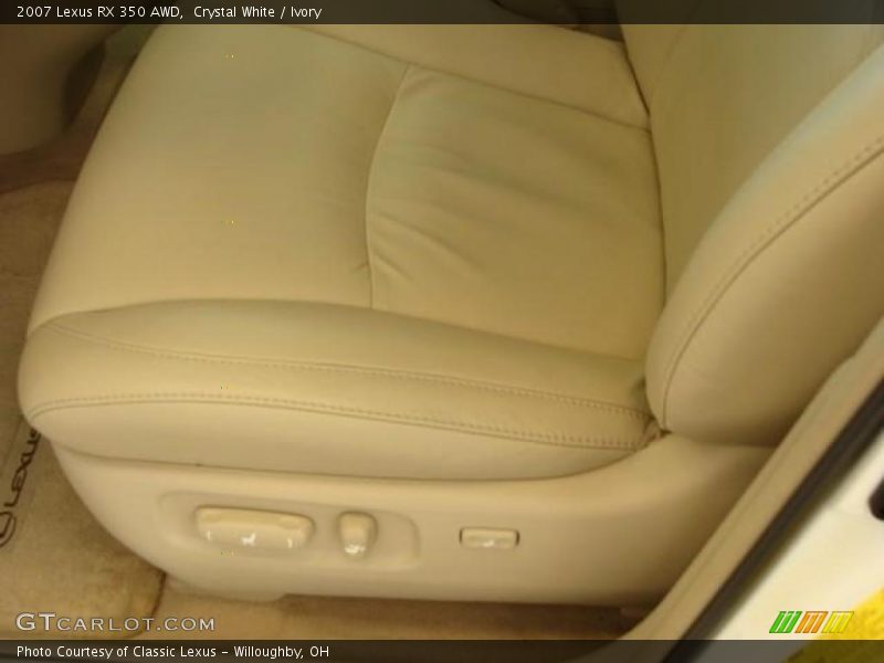 Crystal White / Ivory 2007 Lexus RX 350 AWD