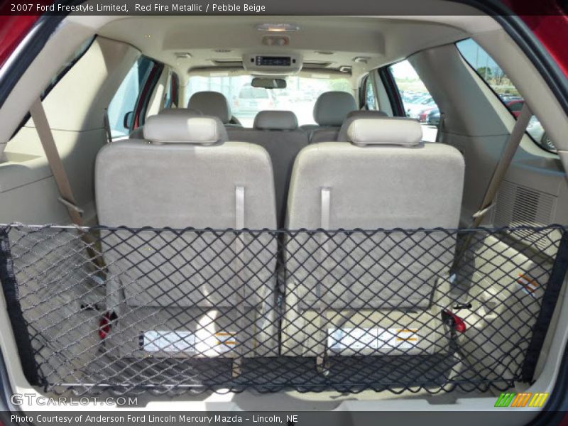 Red Fire Metallic / Pebble Beige 2007 Ford Freestyle Limited