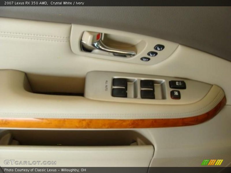 Crystal White / Ivory 2007 Lexus RX 350 AWD