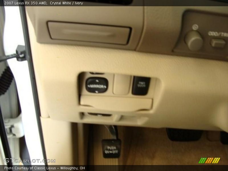 Crystal White / Ivory 2007 Lexus RX 350 AWD