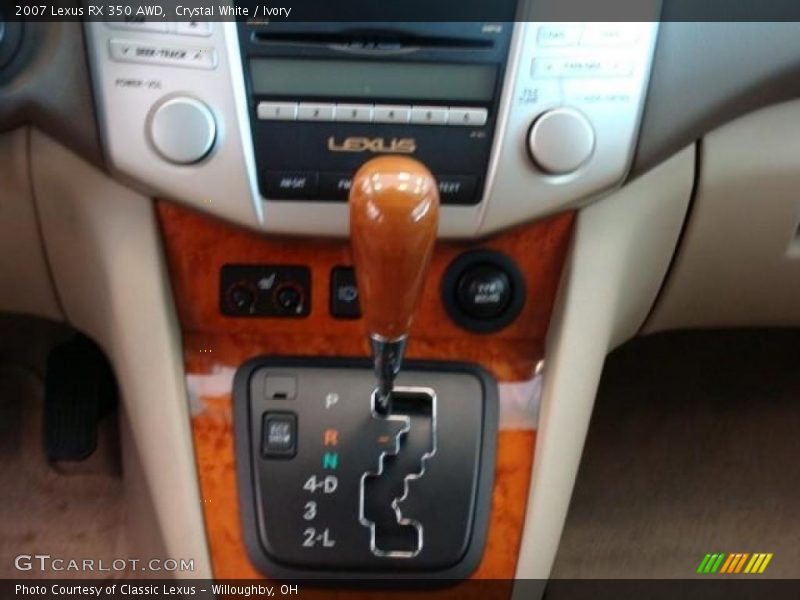 Crystal White / Ivory 2007 Lexus RX 350 AWD