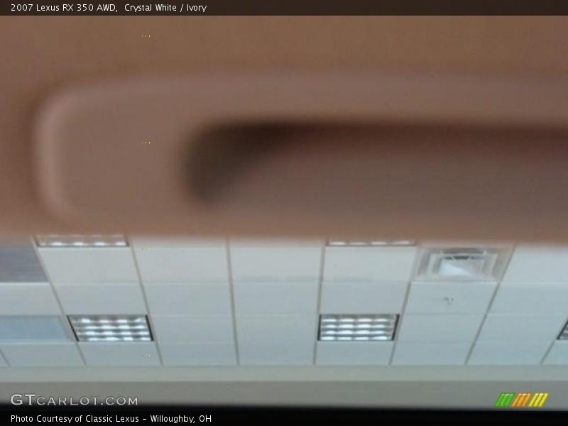 Crystal White / Ivory 2007 Lexus RX 350 AWD