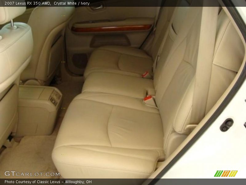 Crystal White / Ivory 2007 Lexus RX 350 AWD