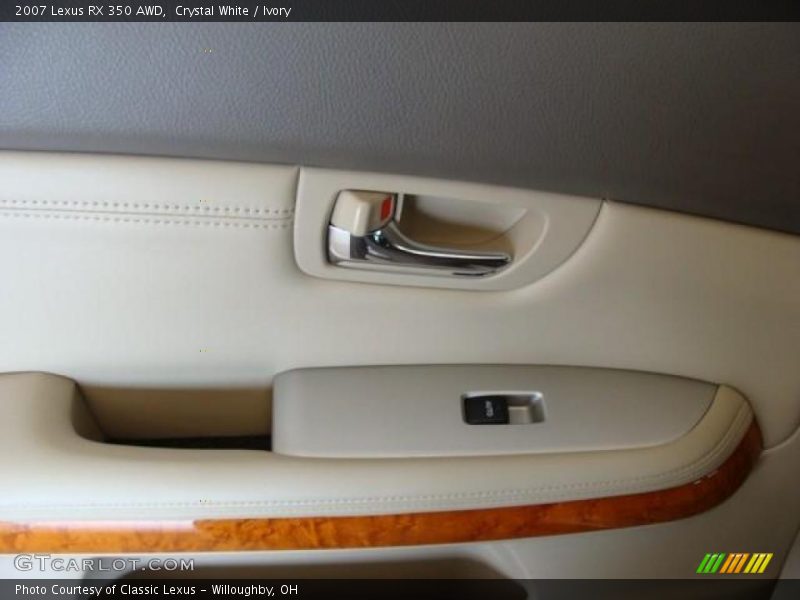 Crystal White / Ivory 2007 Lexus RX 350 AWD