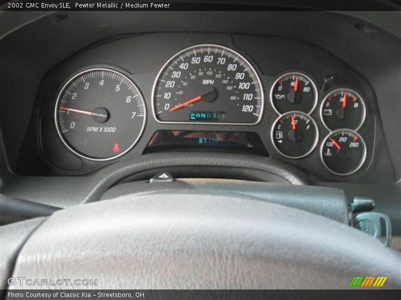 Pewter Metallic / Medium Pewter 2002 GMC Envoy SLE