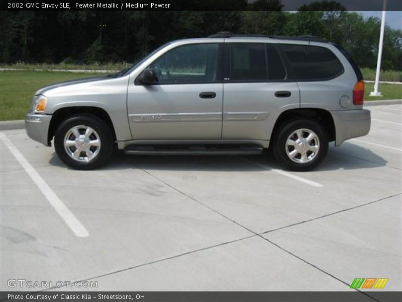 Pewter Metallic / Medium Pewter 2002 GMC Envoy SLE