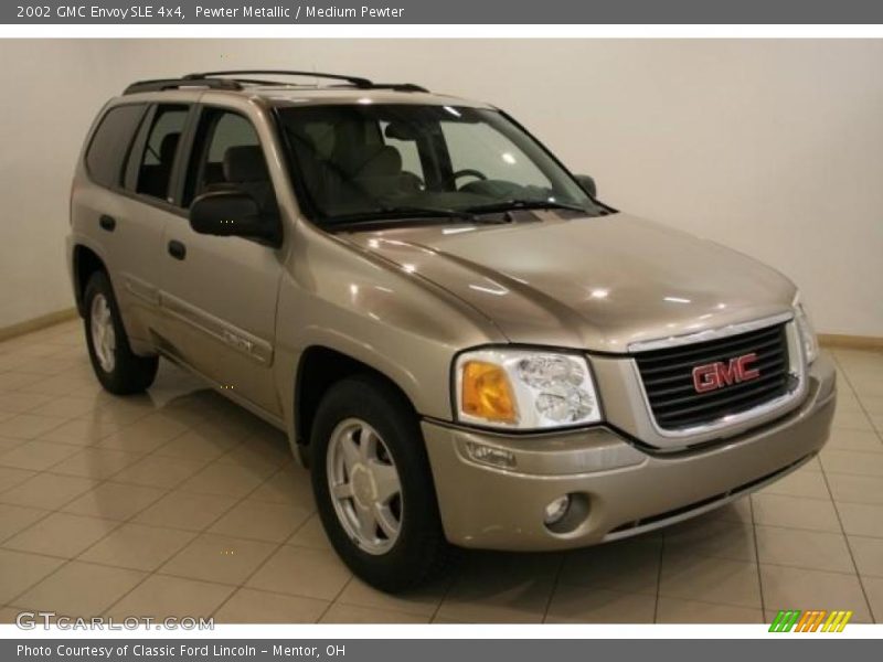 Pewter Metallic / Medium Pewter 2002 GMC Envoy SLE 4x4