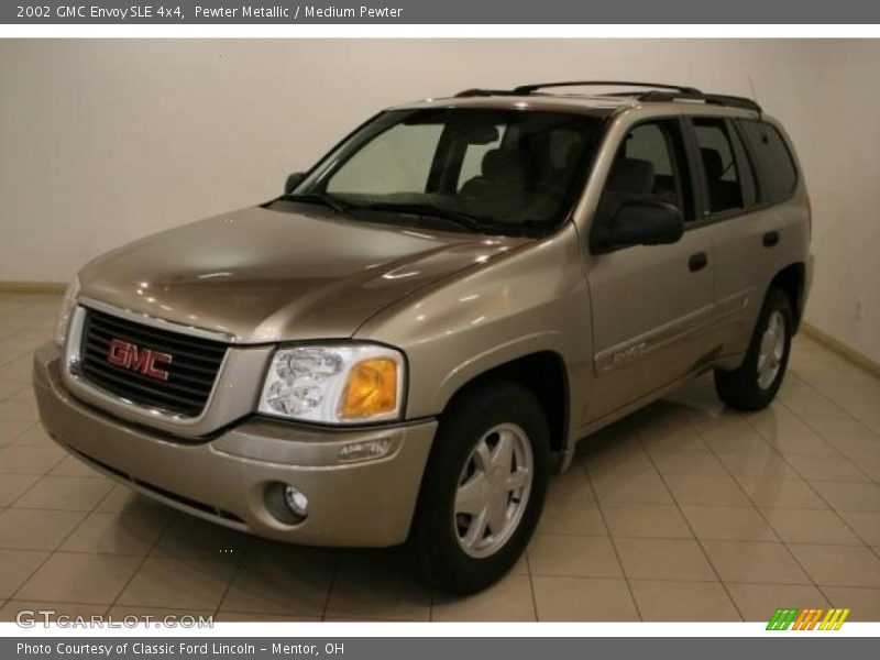 Pewter Metallic / Medium Pewter 2002 GMC Envoy SLE 4x4
