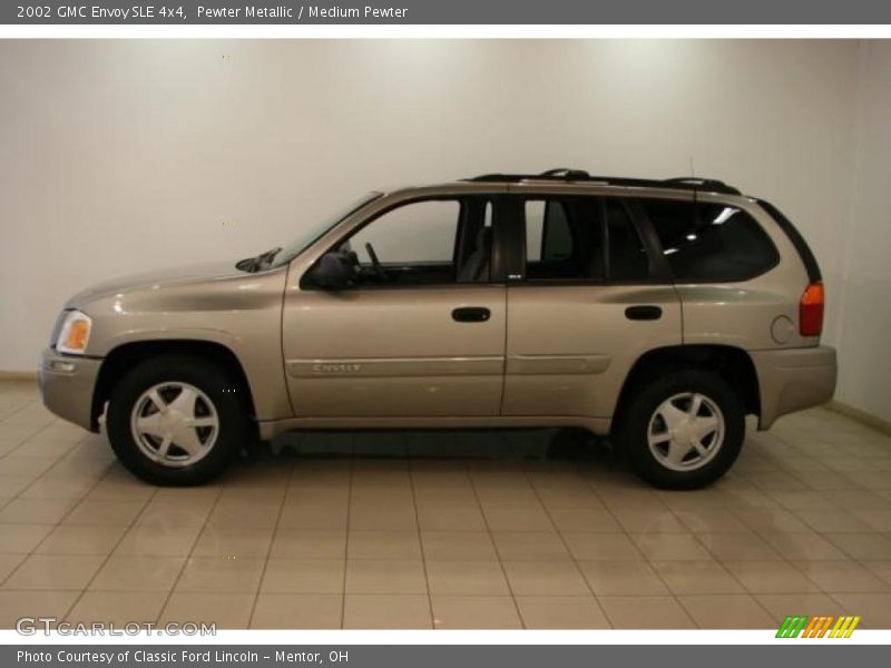 Pewter Metallic / Medium Pewter 2002 GMC Envoy SLE 4x4