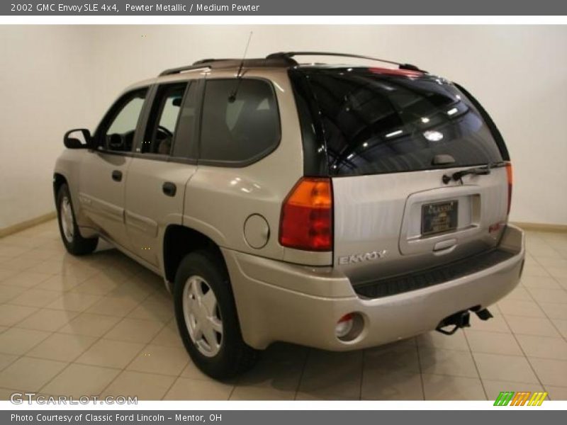 Pewter Metallic / Medium Pewter 2002 GMC Envoy SLE 4x4